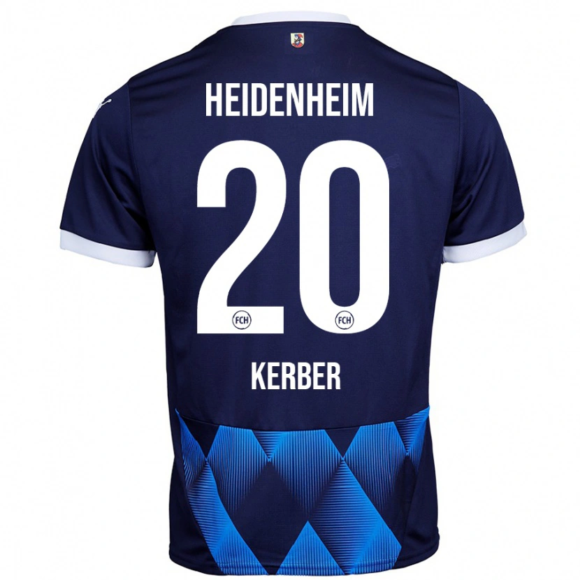 Danxen Women Luca Kerber #20 Dark Navy Blue Away Jersey 2024/25 T-Shirt