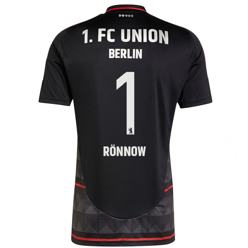 Danxen Women Frederik Rönnow #1 Black Away Jersey 2024/25 T-Shirt