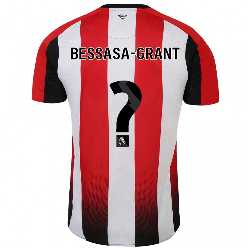 Danxen Kid Mekhai Bessasa-Grant #0 Red White Home Jersey 2024/25 T-Shirt