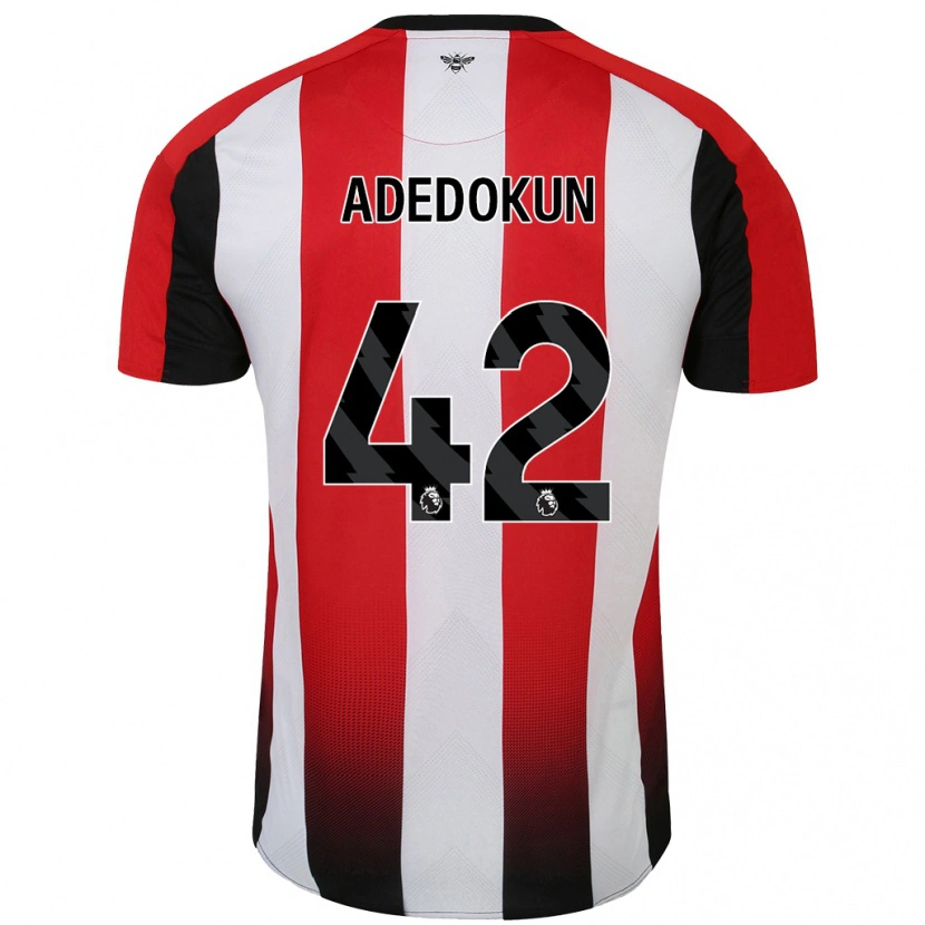 Danxen Kid Val Adedokun #42 Red White Home Jersey 2024/25 T-Shirt