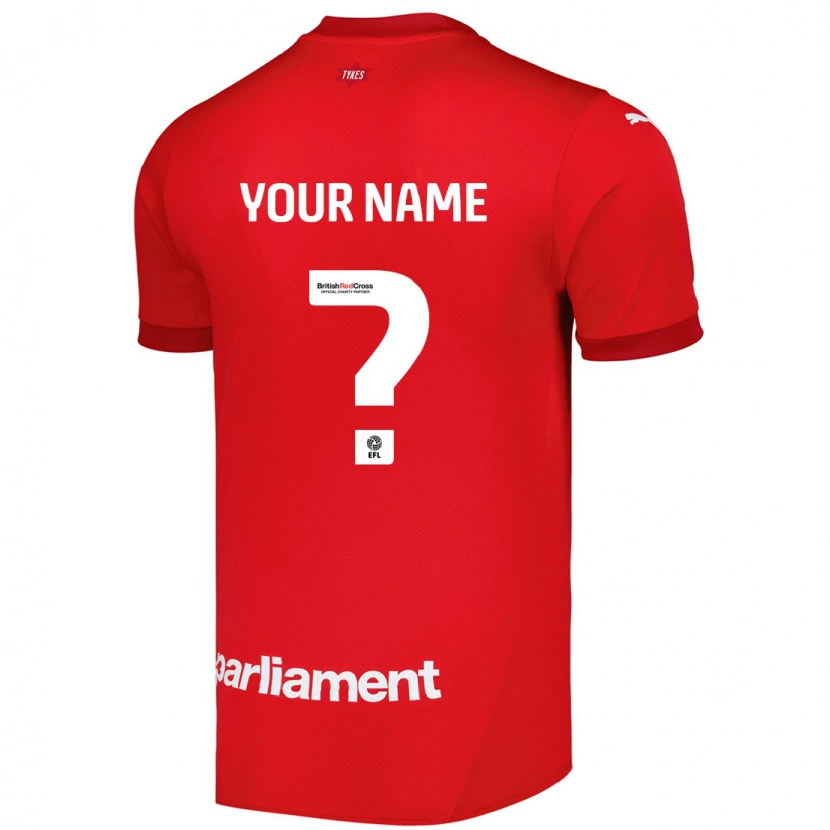 Danxen Kid Your Name #0 Red Home Jersey 2024/25 T-Shirt