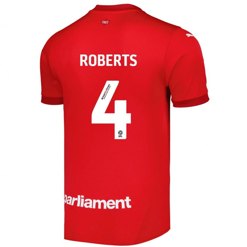 Danxen Kid Marc Roberts #4 Red Home Jersey 2024/25 T-Shirt