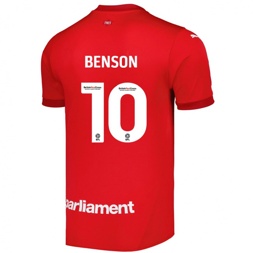 Danxen Kid Josh Benson #10 Red Home Jersey 2024/25 T-Shirt