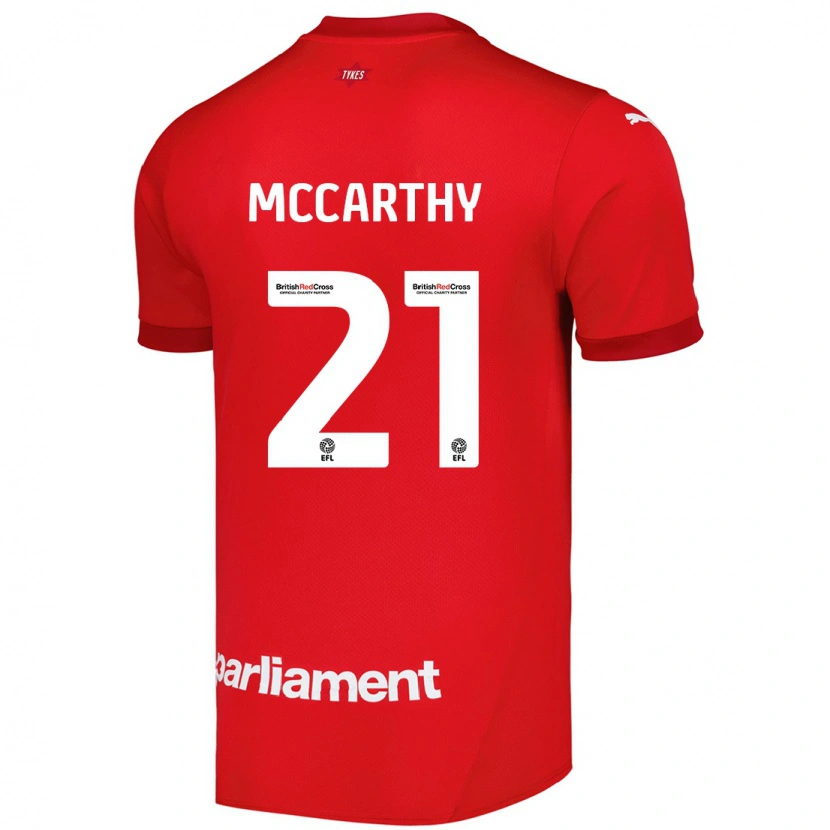 Danxen Kid Conor Mccarthy #21 Red Home Jersey 2024/25 T-Shirt