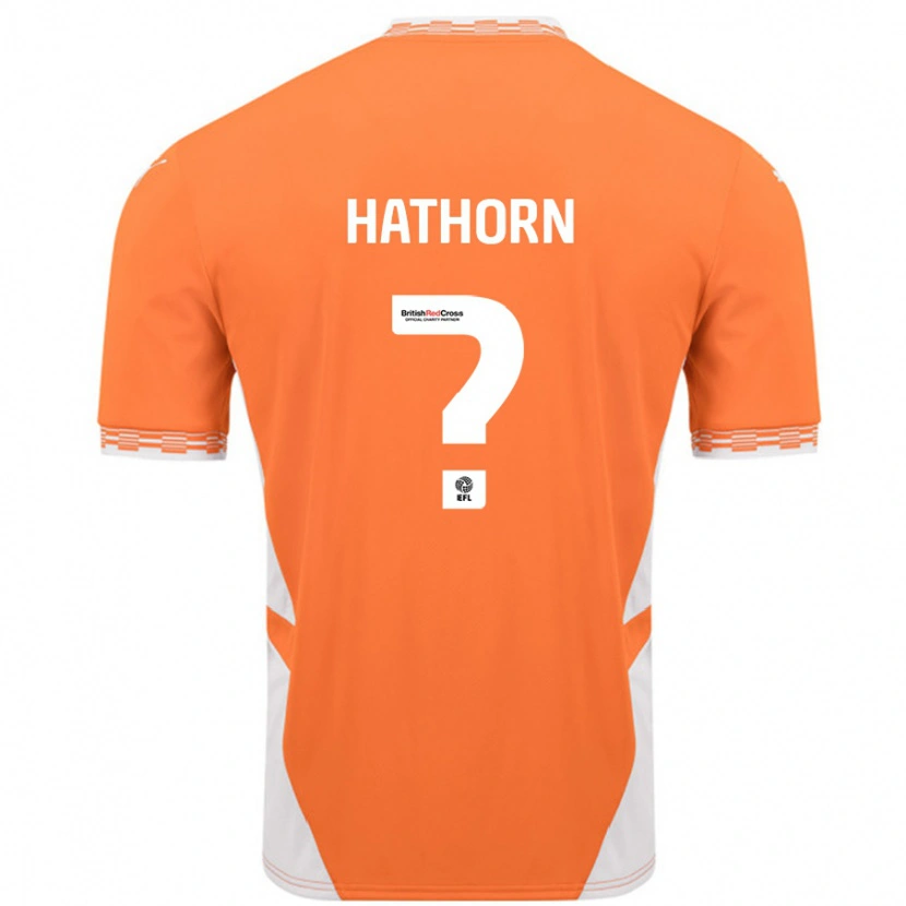 Danxen Kid Erin Hathorn #0 Orange White Home Jersey 2024/25 T-Shirt