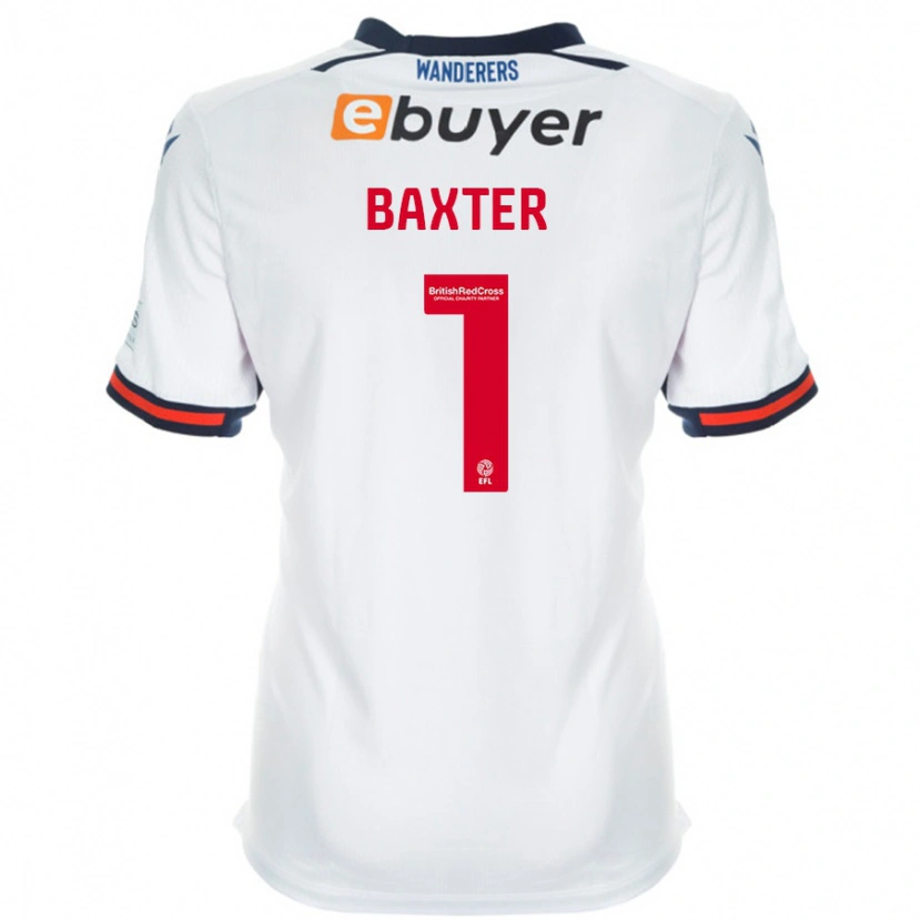 Danxen Kid Nathan Baxter #1 White Home Jersey 2024/25 T-Shirt