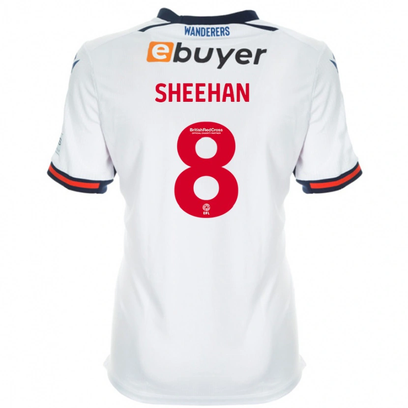 Danxen Kid Josh Sheehan #8 White Home Jersey 2024/25 T-Shirt