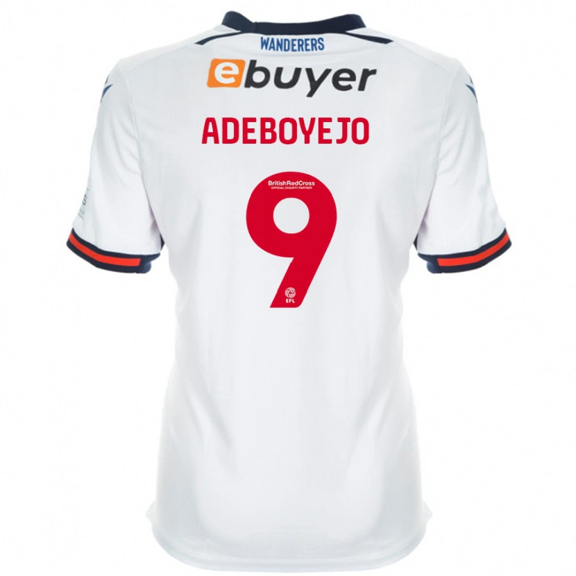 Danxen Kid Victor Adeboyejo #9 White Home Jersey 2024/25 T-Shirt