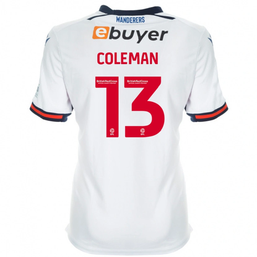 Danxen Kid Joel Coleman #13 White Home Jersey 2024/25 T-Shirt