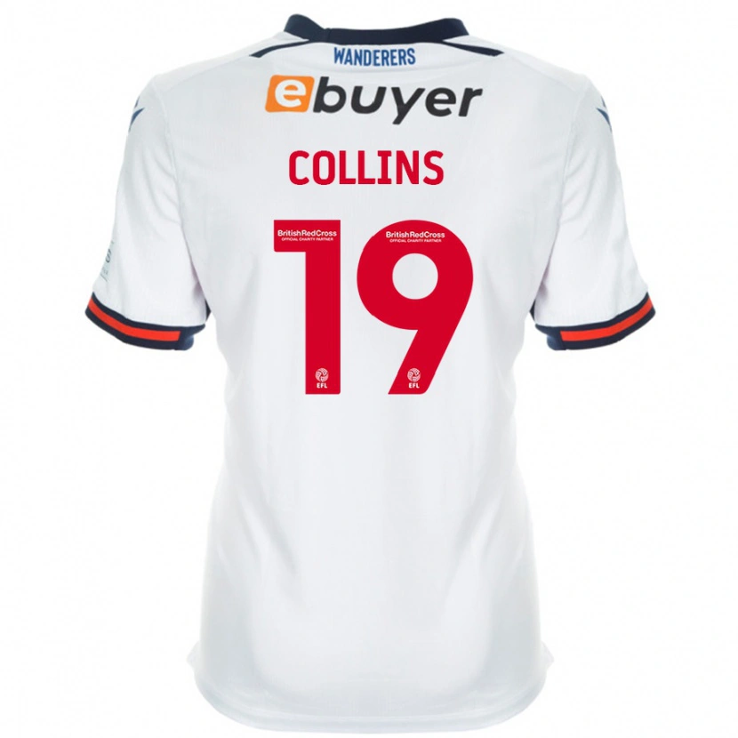 Danxen Kid Aaron Collins #19 White Home Jersey 2024/25 T-Shirt