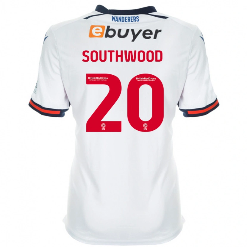 Danxen Kid Luke Southwood #20 White Home Jersey 2024/25 T-Shirt