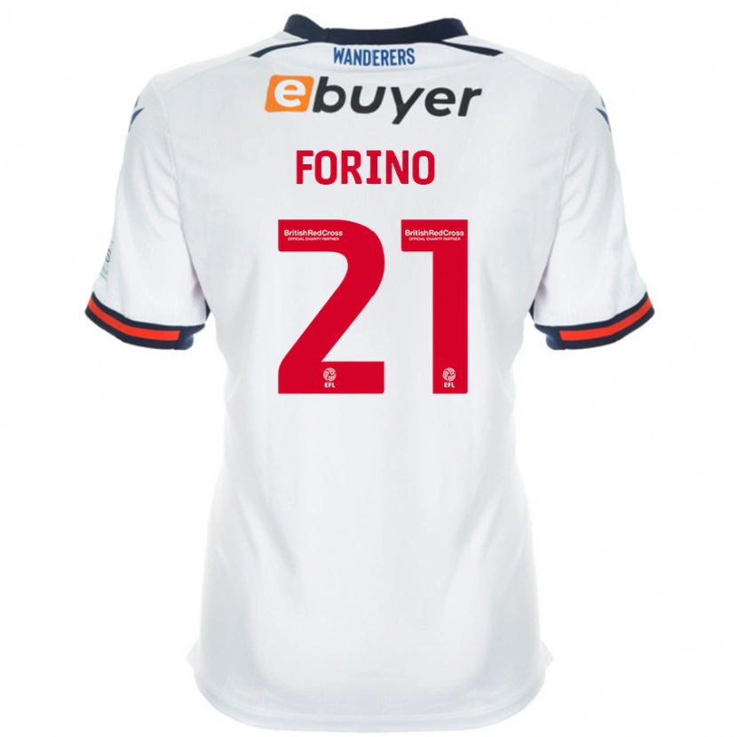 Danxen Kid Chris Forino #21 White Home Jersey 2024/25 T-Shirt