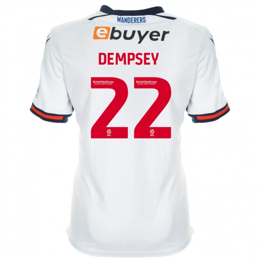 Danxen Kid Kyle Dempsey #22 White Home Jersey 2024/25 T-Shirt