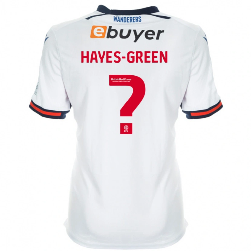 Danxen Kid Charlie Hayes-Green #0 White Home Jersey 2024/25 T-Shirt