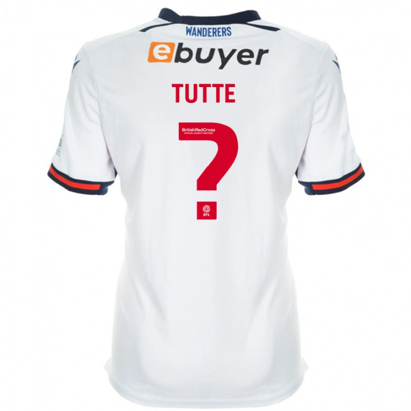 Danxen Kid Andrew Tutte #0 White Home Jersey 2024/25 T-Shirt