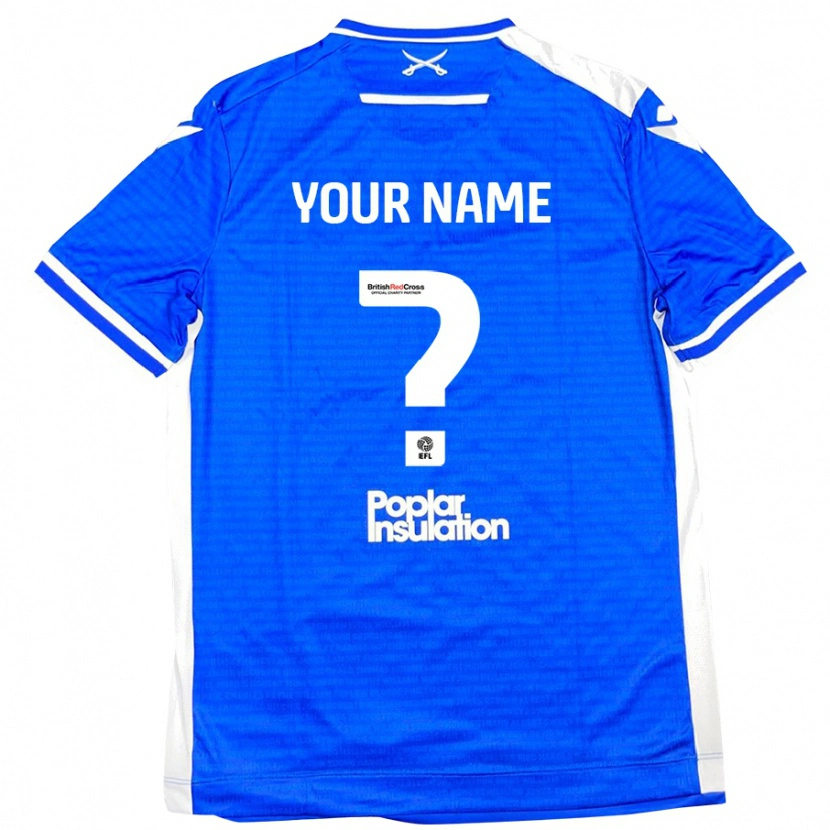 Danxen Kid Your Name #0 Blue White Home Jersey 2024/25 T-Shirt