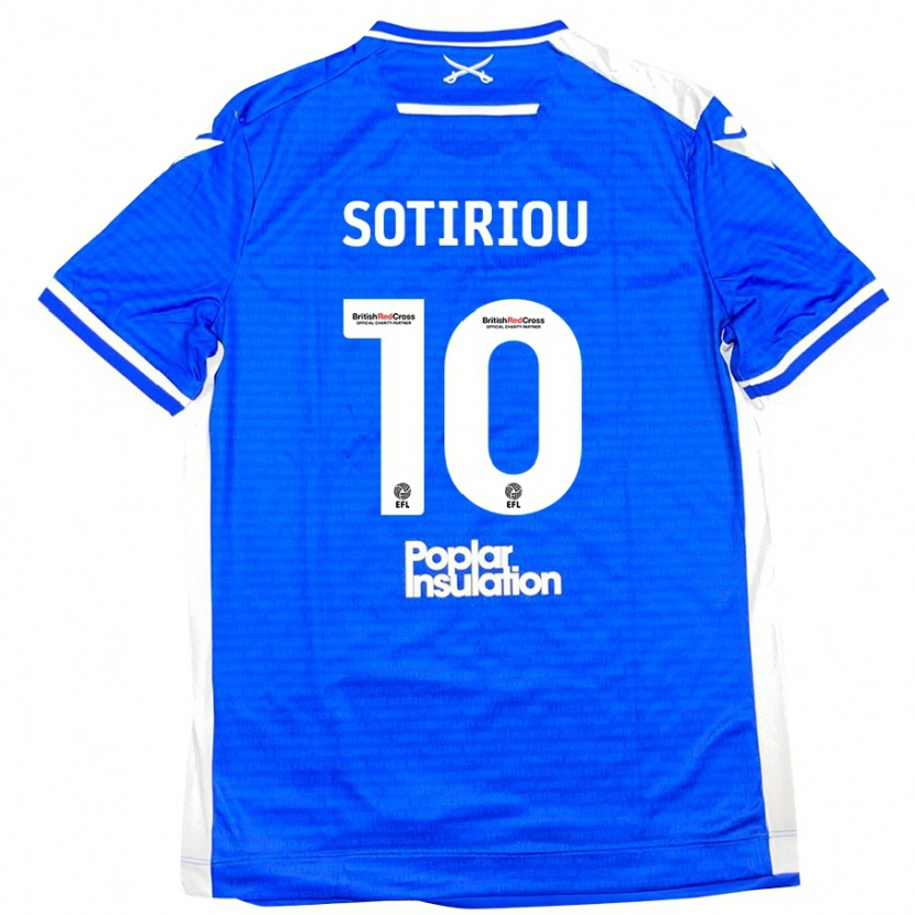 Danxen Kid Ruel Sotiriou #10 Blue White Home Jersey 2024/25 T-Shirt