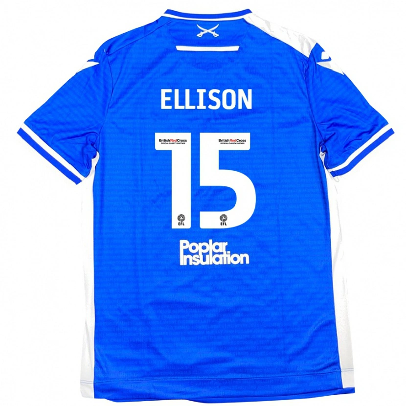 Danxen Kid Dan Ellison #15 Blue White Home Jersey 2024/25 T-Shirt