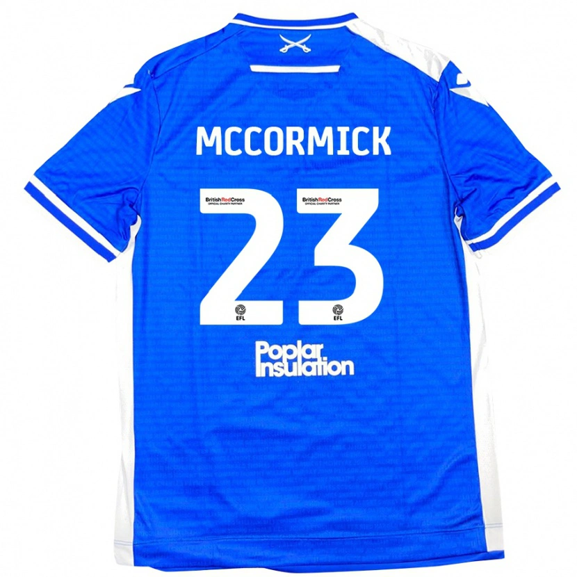 Danxen Kid Luke Mccormick #23 Blue White Home Jersey 2024/25 T-Shirt