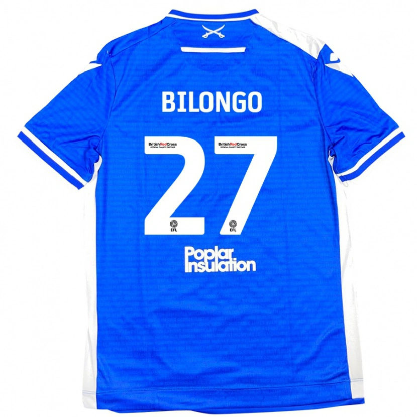 Danxen Kid Bryant Bilongo #27 Blue White Home Jersey 2024/25 T-Shirt