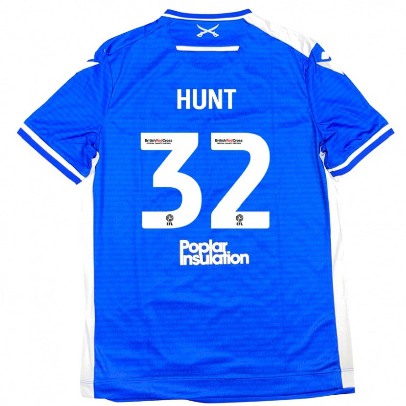 Danxen Kid Jack Hunt #32 Blue White Home Jersey 2024/25 T-Shirt