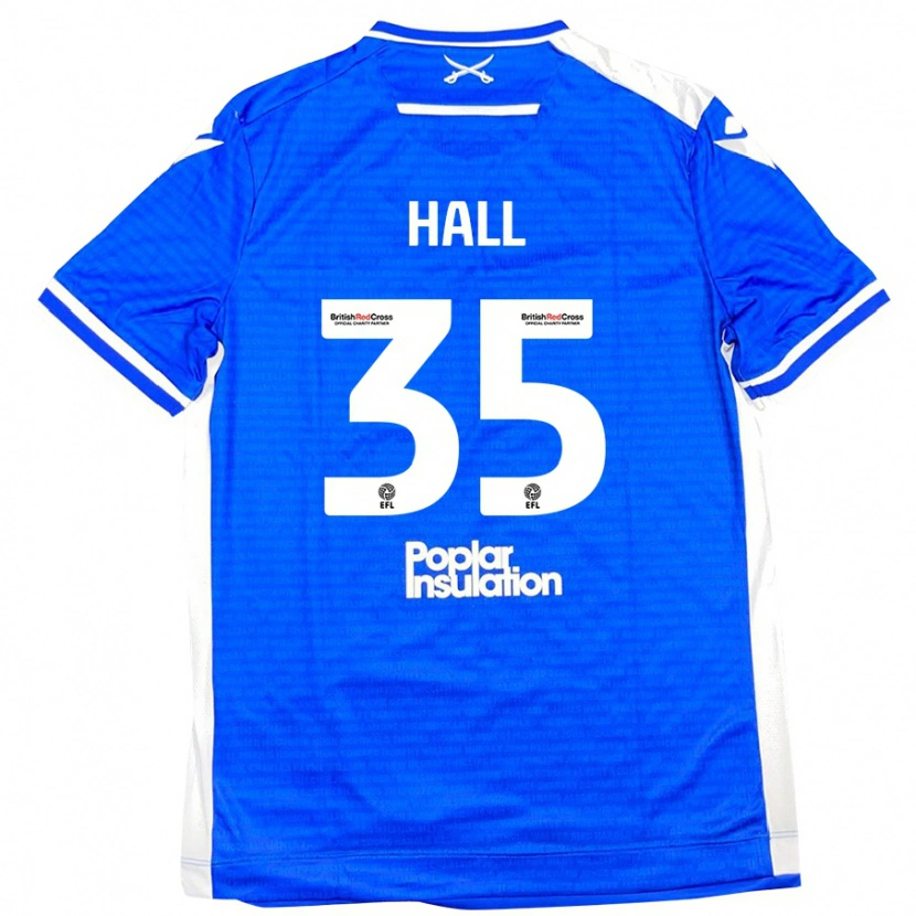 Danxen Kid Matt Hall #35 Blue White Home Jersey 2024/25 T-Shirt