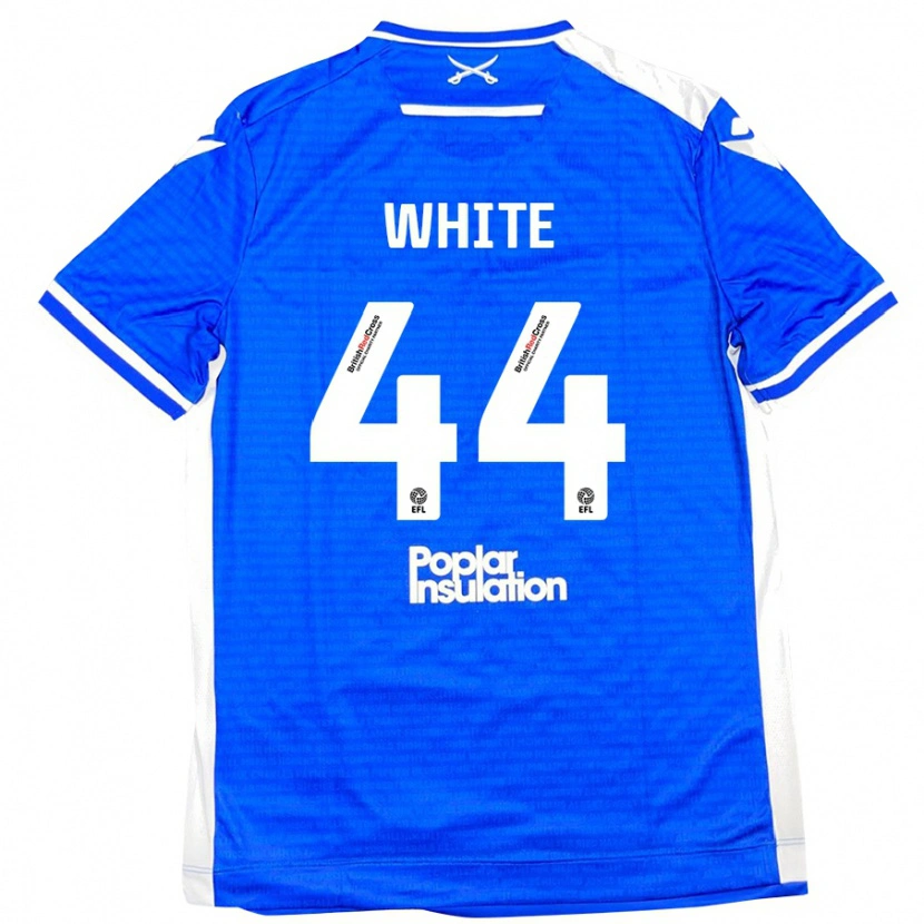 Danxen Kid Charlie White #44 Blue White Home Jersey 2024/25 T-Shirt