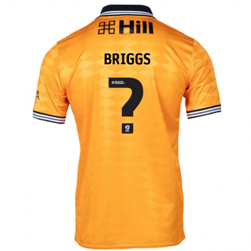 Danxen Kid Jj Briggs #0 Orange Home Jersey 2024/25 T-Shirt