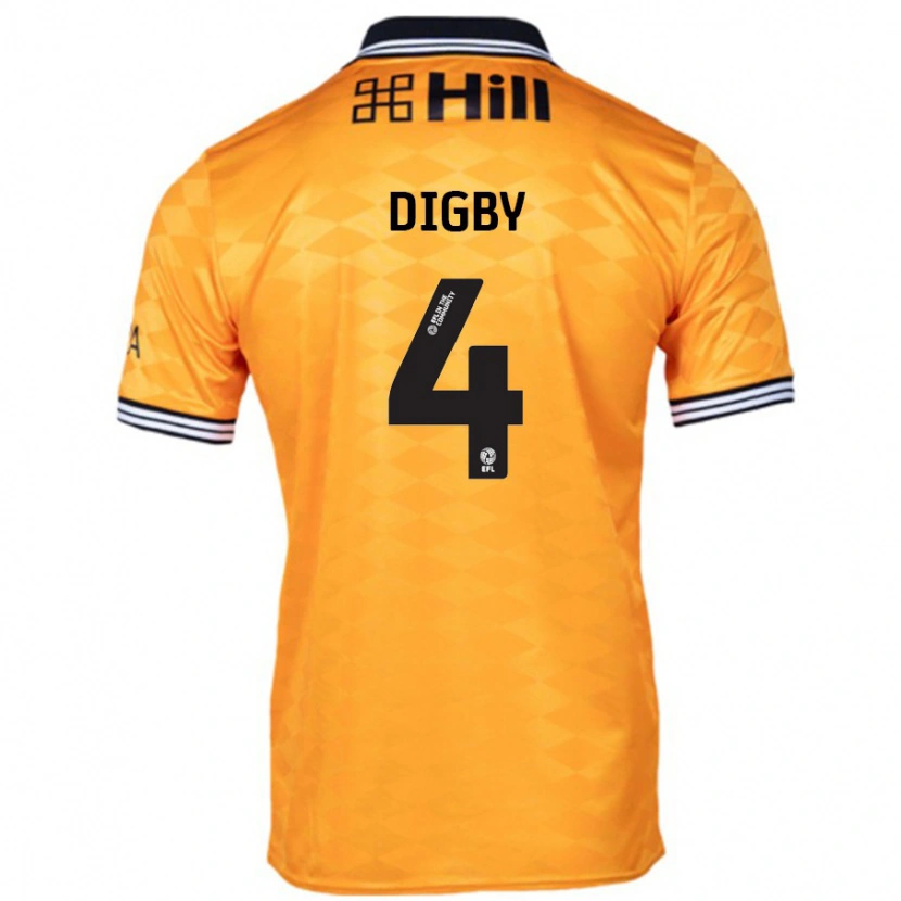 Danxen Kid Paul Digby #4 Orange Home Jersey 2024/25 T-Shirt