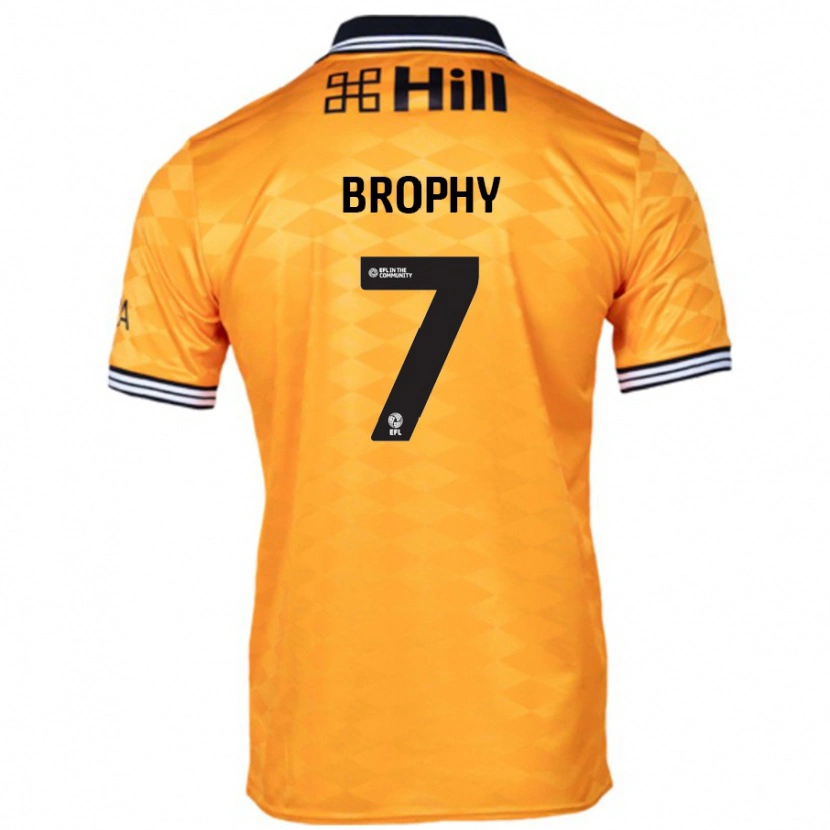 Danxen Kid James Brophy #7 Orange Home Jersey 2024/25 T-Shirt