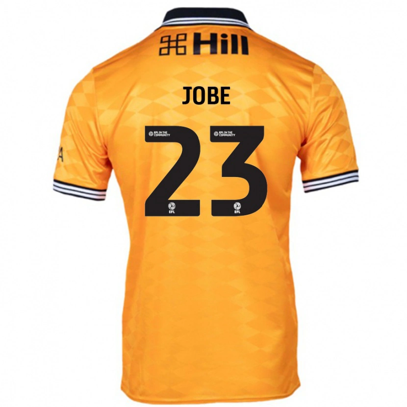 Danxen Kid Mamadou Jobe #23 Orange Home Jersey 2024/25 T-Shirt