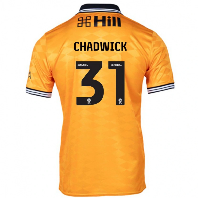 Danxen Kid Louis Chadwick #31 Orange Home Jersey 2024/25 T-Shirt