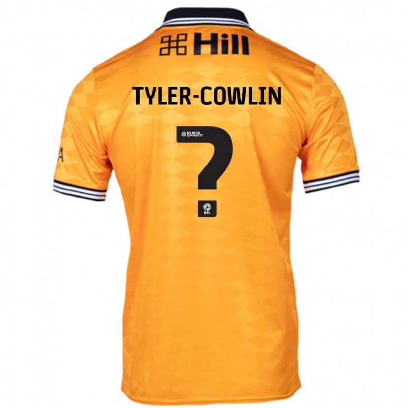 Danxen Kid Danny Tyler-Cowlin #0 Orange Home Jersey 2024/25 T-Shirt