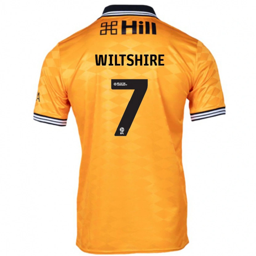 Danxen Kid Sarah Wiltshire #7 Orange Home Jersey 2024/25 T-Shirt