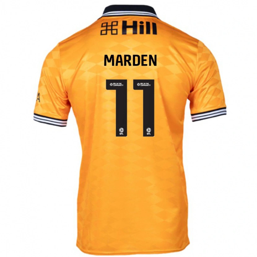 Danxen Kid Ella Marden #11 Orange Home Jersey 2024/25 T-Shirt