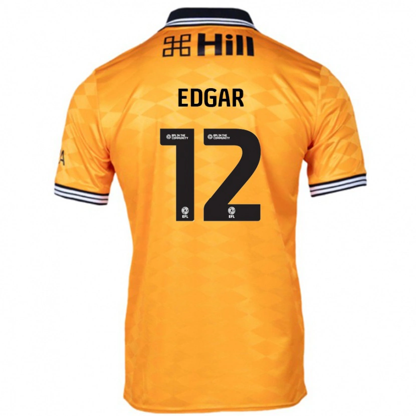 Danxen Kid Sammy Edgar #12 Orange Home Jersey 2024/25 T-Shirt