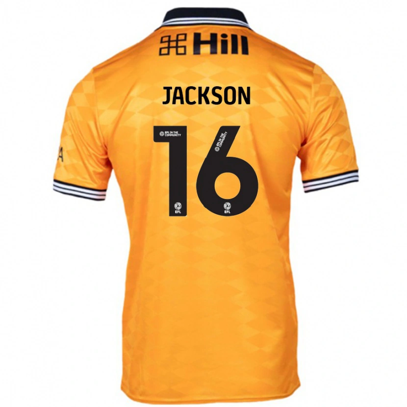 Danxen Kid Abbie Jackson #16 Orange Home Jersey 2024/25 T-Shirt