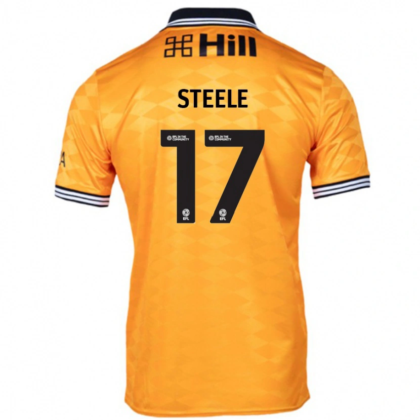 Danxen Kid Fran Steele #17 Orange Home Jersey 2024/25 T-Shirt