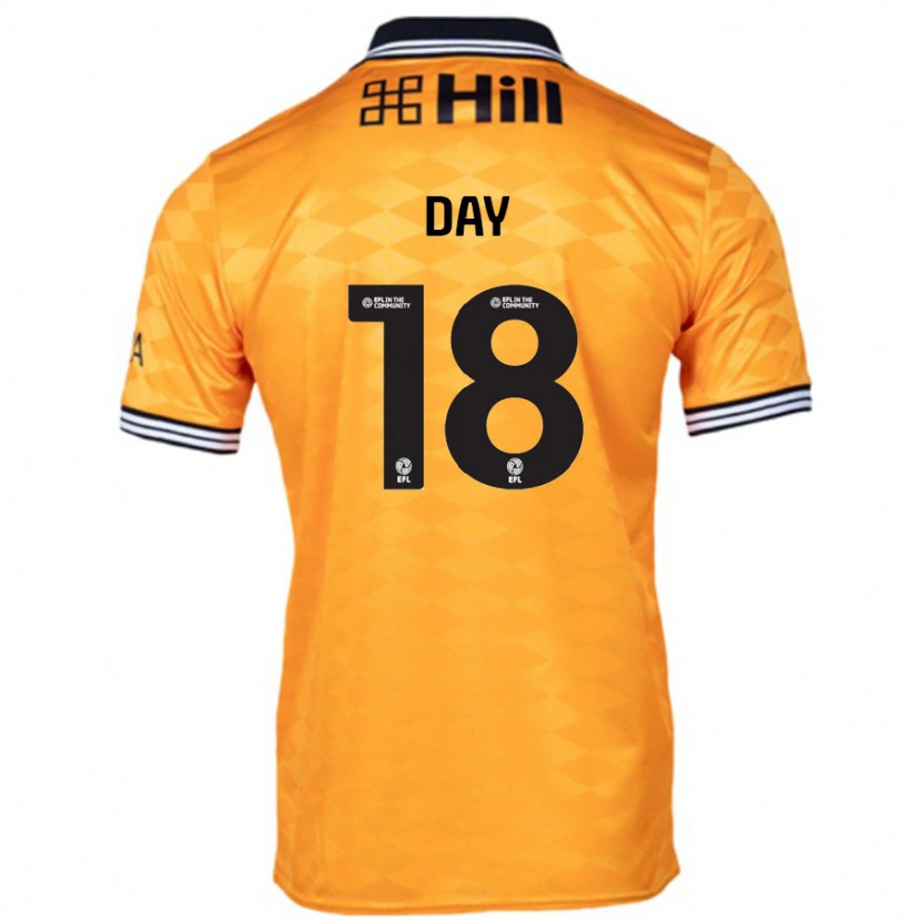 Danxen Kid Niamh Day #18 Orange Home Jersey 2024/25 T-Shirt