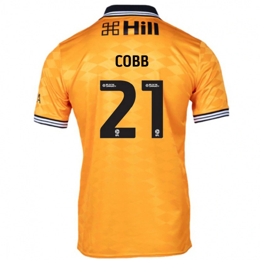 Danxen Kid Serena Cobb #21 Orange Home Jersey 2024/25 T-Shirt