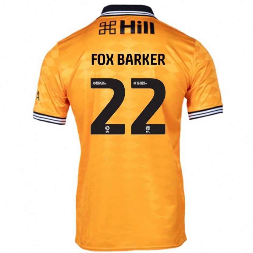 Danxen Kid Mistie Fox-Barker #22 Orange Home Jersey 2024/25 T-Shirt