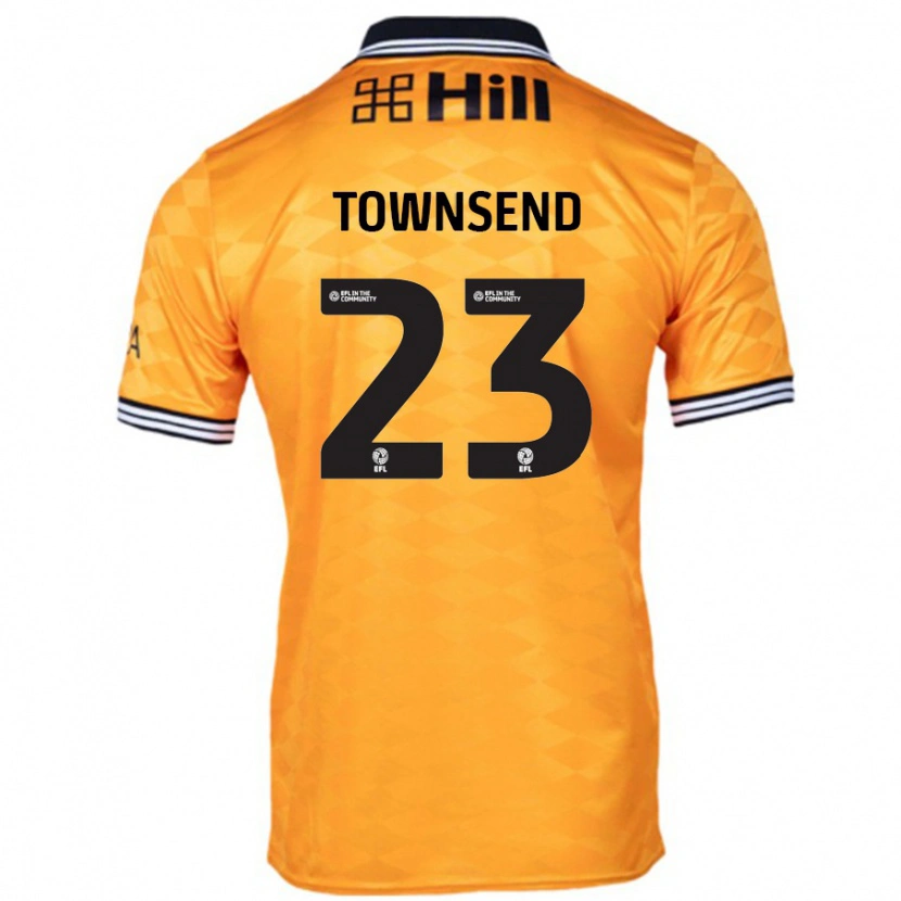 Danxen Kid Eleanor Townsend #23 Orange Home Jersey 2024/25 T-Shirt