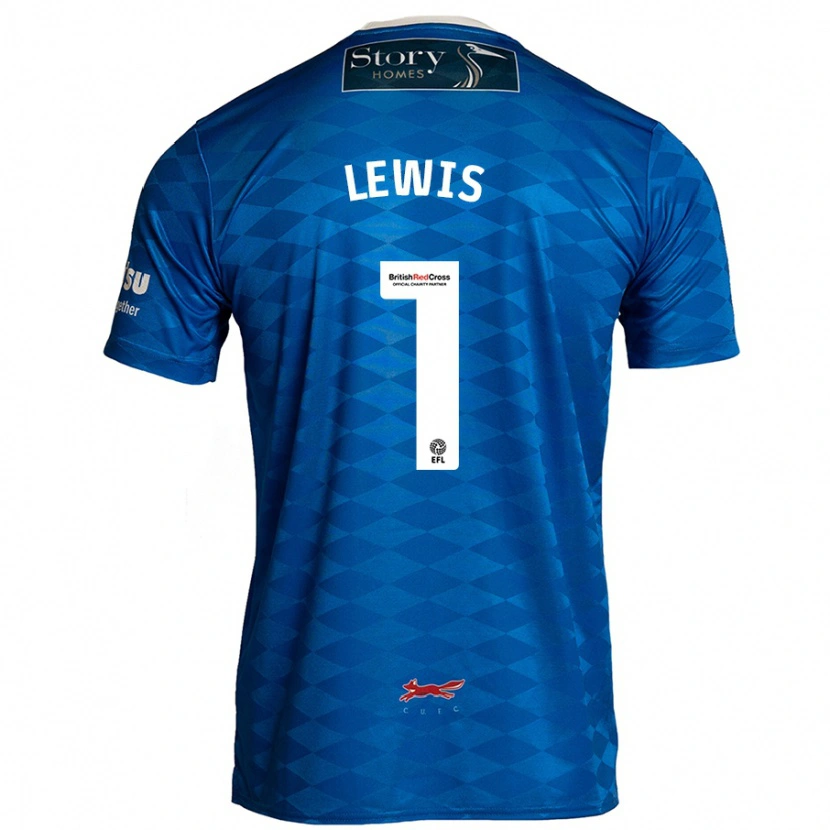 Danxen Kid Harry Lewis #1 Blue Home Jersey 2024/25 T-Shirt