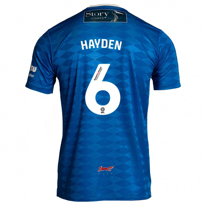 Danxen Kid Aaron Hayden #6 Blue Home Jersey 2024/25 T-Shirt