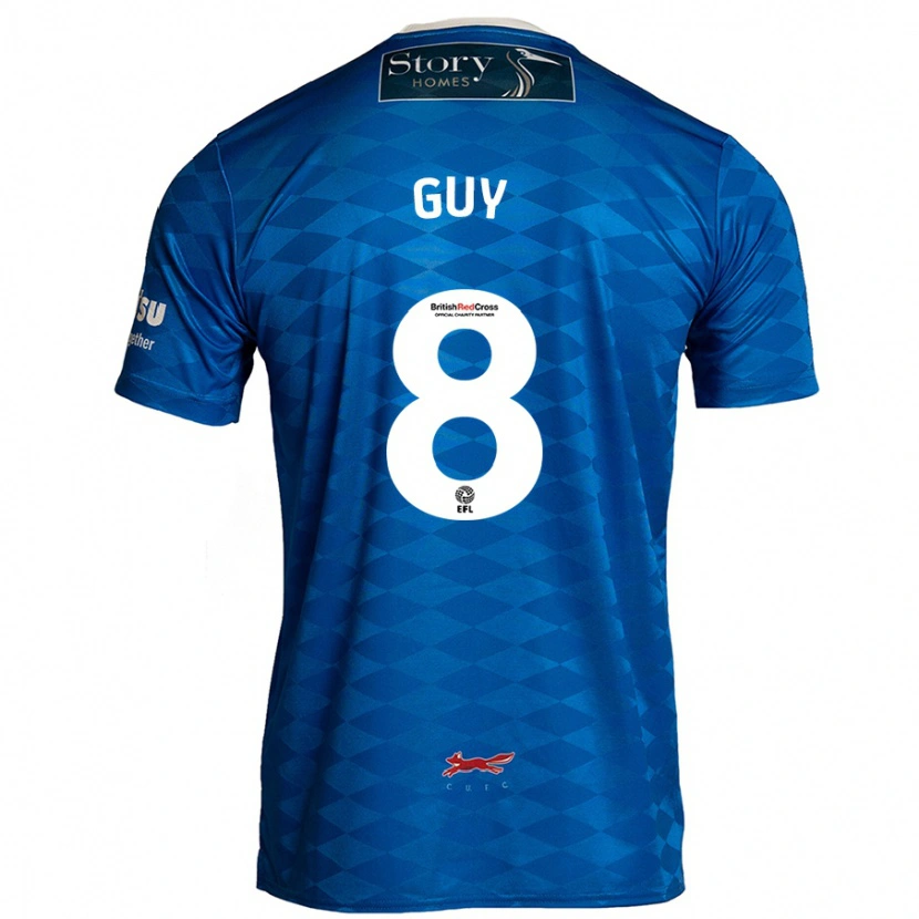 Danxen Kid Callum Guy #8 Blue Home Jersey 2024/25 T-Shirt