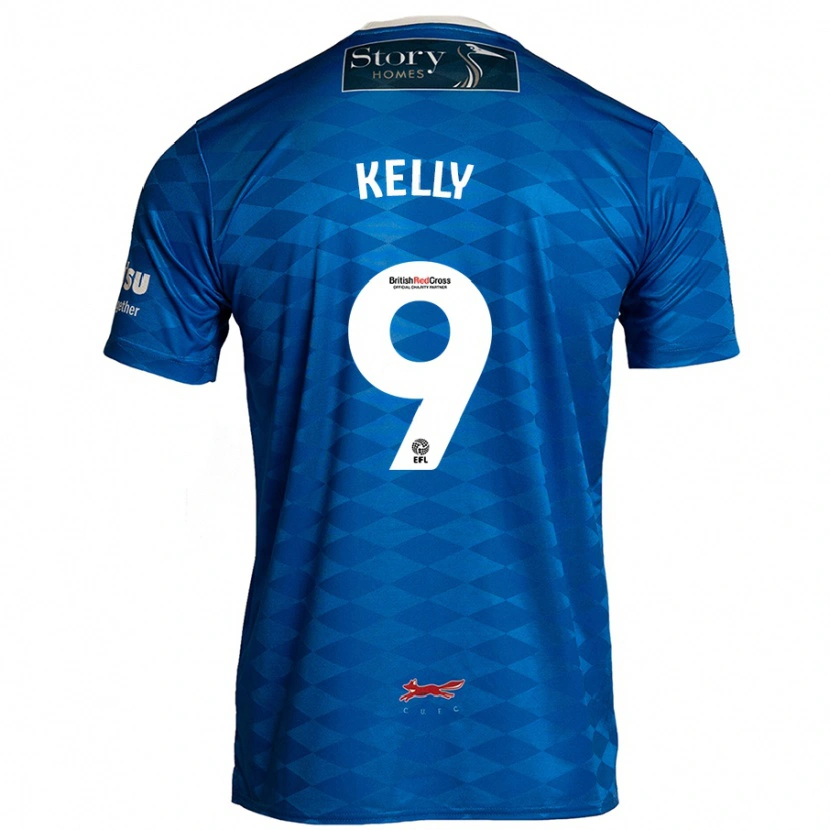 Danxen Kid Georgie Kelly #9 Blue Home Jersey 2024/25 T-Shirt