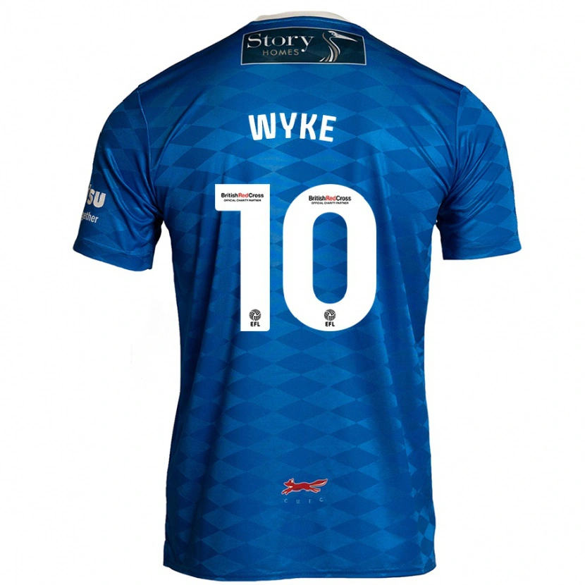 Danxen Kid Charlie Wyke #10 Blue Home Jersey 2024/25 T-Shirt