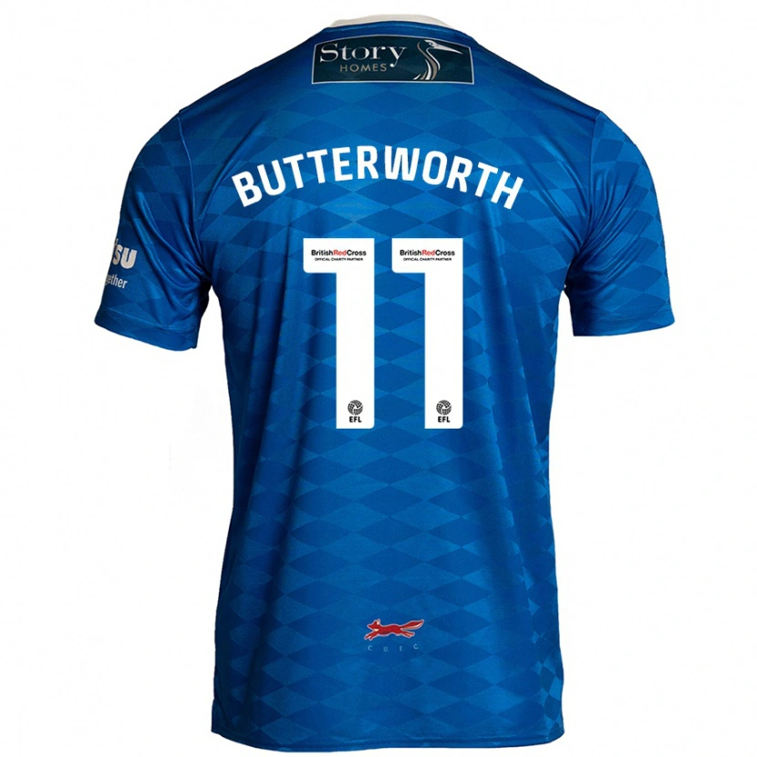 Danxen Kid Daniel Butterworth #11 Blue Home Jersey 2024/25 T-Shirt