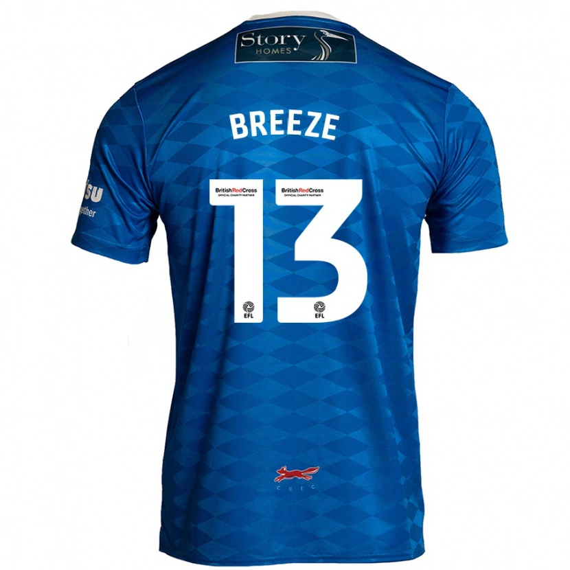 Danxen Kid Gabriel Breeze #13 Blue Home Jersey 2024/25 T-Shirt