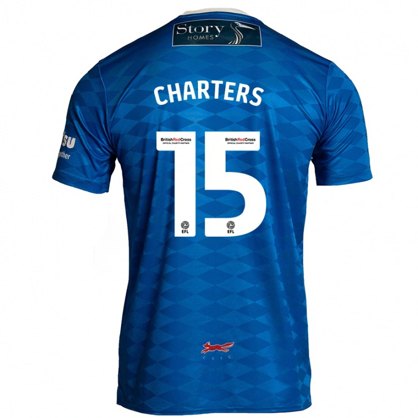 Danxen Kid Taylor Charters #15 Blue Home Jersey 2024/25 T-Shirt